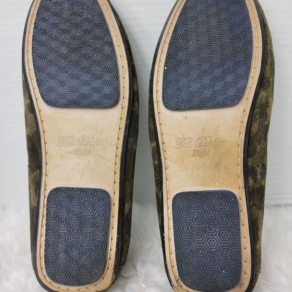 Ted Baker Brently Men's Loafer Size 9 Driving Tassel Loafer Camo Suede Shoes - Picture 10 of 10